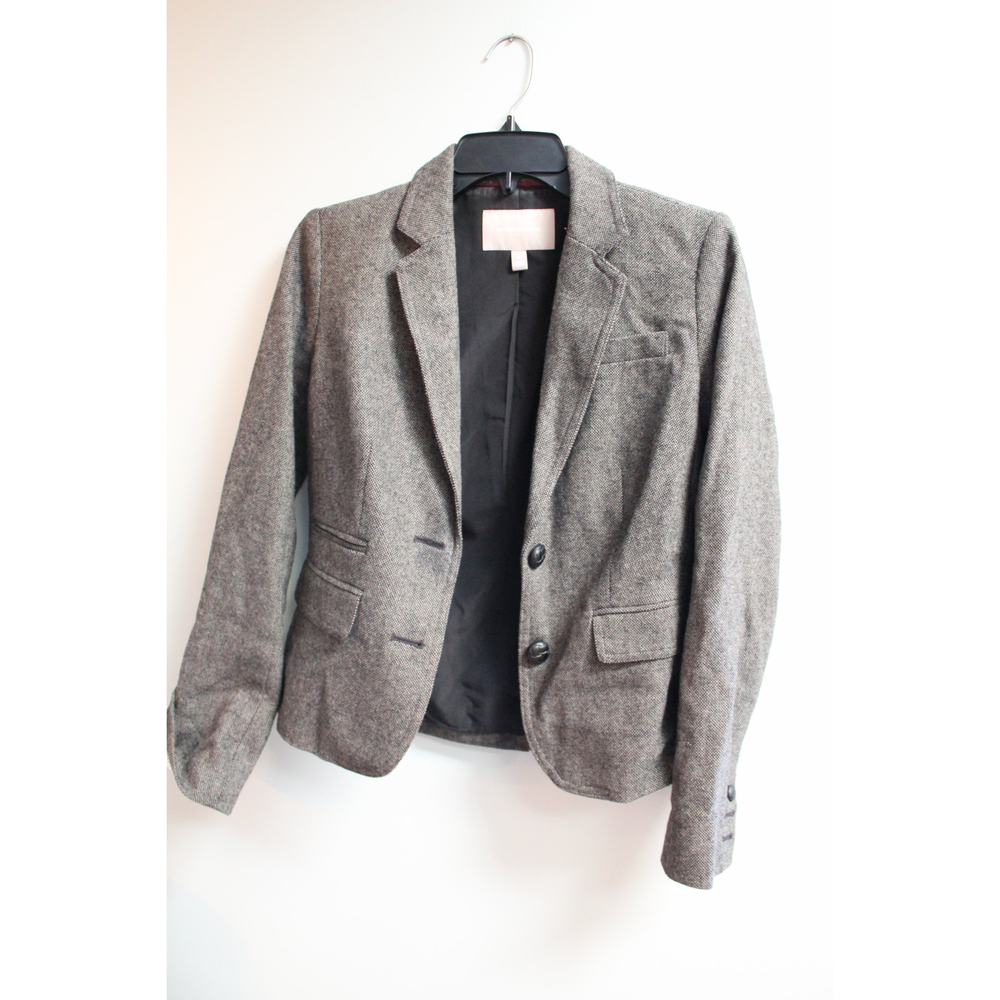 Banana Republic Tweed Blazer Size 2